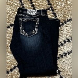 Miss Me ladies blue jeans size 36 NWOT